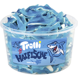 Trolli bonbon glifi aux fruits REQUINS, bote de 150