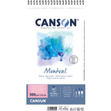 CANSON album papier aquarelle "Montval", 160 x 284 mm, 300 g