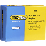 TACWISE agrafes 71/6 mm galvanises, 20.000 pices