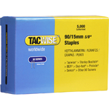 TACWISE agrafes troites 90/15 mm galvanises, 5.000 pices