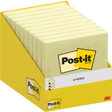 Post-it bloc-note adhsif Z-Notes, 76 x 76 mm, jaune pastel