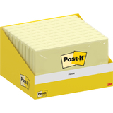 Post-it bloc-note adhsif, 127 x 76 mm, jaune pastel