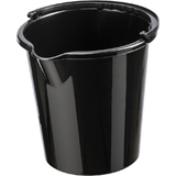 plast team Seau "VANCOUVER", rond, 5 litres, noir