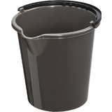 plast team Seau "VANCOUVER", rond, 5 litres, anthracite