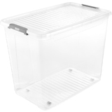 keeeper Bote de rangement "leo", 74 litres, transparent