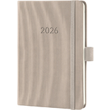 sigel agenda de poche Conceptum 2026, env. A6, taupe
