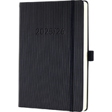 sigel agenda planning conceptum 2025/2026, env. A5, noir