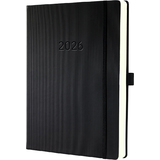 sigel agenda planning conceptum 2026, A4+, noir