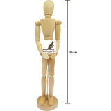 kangaro mannequin articul, hauteur: 300 mm, neutre