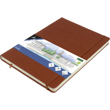 kangaro cahier de croquis, 160 pages, A4, cognac