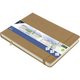 kangaro cahier de croquis, 160 pages, a5 paysage, taupe
