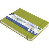 kangaro cahier de croquis, 160 pages, a5 paysage, lime green