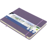kangaro cahier de croquis, 160p., a5 paysage, heather purple
