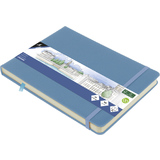 kangaro cahier de croquis, 160 pages, a5 paysage, sky blue