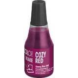 COLOP encre pour tampon encreur MAKE, 25 ml, cozy red