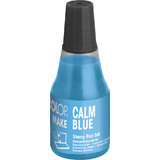 COLOP encre pour tampon encreur MAKE, 25 ml, calm blue