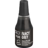 COLOP encre pour tampon encreur MAKE, 25 ml, fancy grey