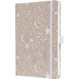 sigel agenda de poche Jolie beauty 2025 cosmic Fantasy Beige