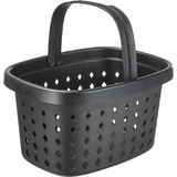 NHG panier  provisions SEOUL BASKET, PP, 16 litres, noir