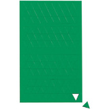 MAUL symbole magntique triangle, 10 x 10 mm, vert