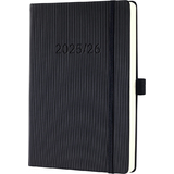 sigel agenda planning conceptum 2025/2026, env. A5, noir