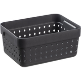 plast team Corbeille de rangement seoul ORGANIZER L, noir