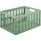 NHG caisse de rangement pliante, PP, 32,5 litres, vert