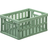 NHG caisse de rangement pliante, PP, 3,5 litres, vert