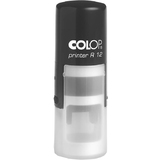 COLOP tampon pour texte Printer R12, rond, noir