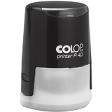 COLOP tampon pour texte Printer R40, rond, noir