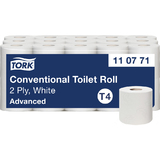 TORK papier toilette en petit rouleau, grand paquet, blanc