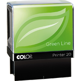 COLOP tampon pour texte Printer 20 green Line, 4 lignes