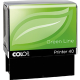 COLOP tampon pour texte Printer 40 green Line, 6 lignes