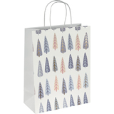 sigel sac cadeau de Nol "Pine trees", grand