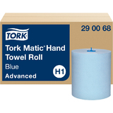 TORK matic Rouleau d'essuie-mains, 2 couches, 150 m, bleu