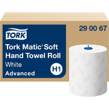 TORK matic Rouleau d'essuie-mains, 2 couches, blanc/gris