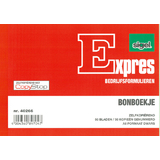 Expres Bonboekje, zelfkopierend, a6 liggend, 2 x 50 vel