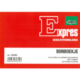 Expres Bonboekje, met carbon, a6 liggend, 2 x 50 vel