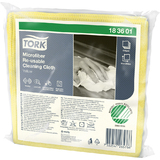 TORK chiffon de nettoyage tout usage, 305 x 305 mm, jaune