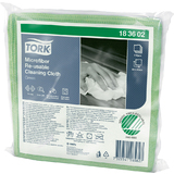 TORK chiffon de nettoyage tout usage, 305 x 305 mm, vert