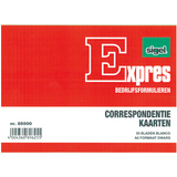 Expres Correspondentiekaart, 200 grams, a6 liggend, wei