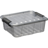 plast team Bote de rangement home BOX, 1,5 L, gris