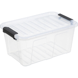 plast team Bote de rangement home BOX, 8 L, transparent