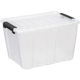 plast team Bote de rangement home BOX, 15 L, transparent