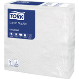 TORK serviette Lunch, 300 x 300 mm, 1 couche, blanc