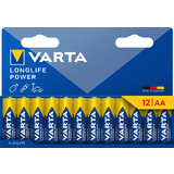 VARTA pile alcaline "LONGLIFE POWER", mignon AA, pack de 12