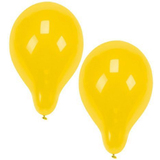 PAPSTAR Luftballons, Durchmesser: 250 mm, gelb