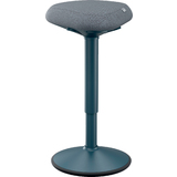 LEITZ tabouret "debout" ergo actif assise confort,gris fonc