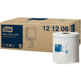 TORK rouleau nettoyant multi-usage, 2 couches, 160 m, blanc