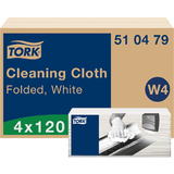 TORK chiffon de nettoyage tout usage, 415 x 355 mm, blanc